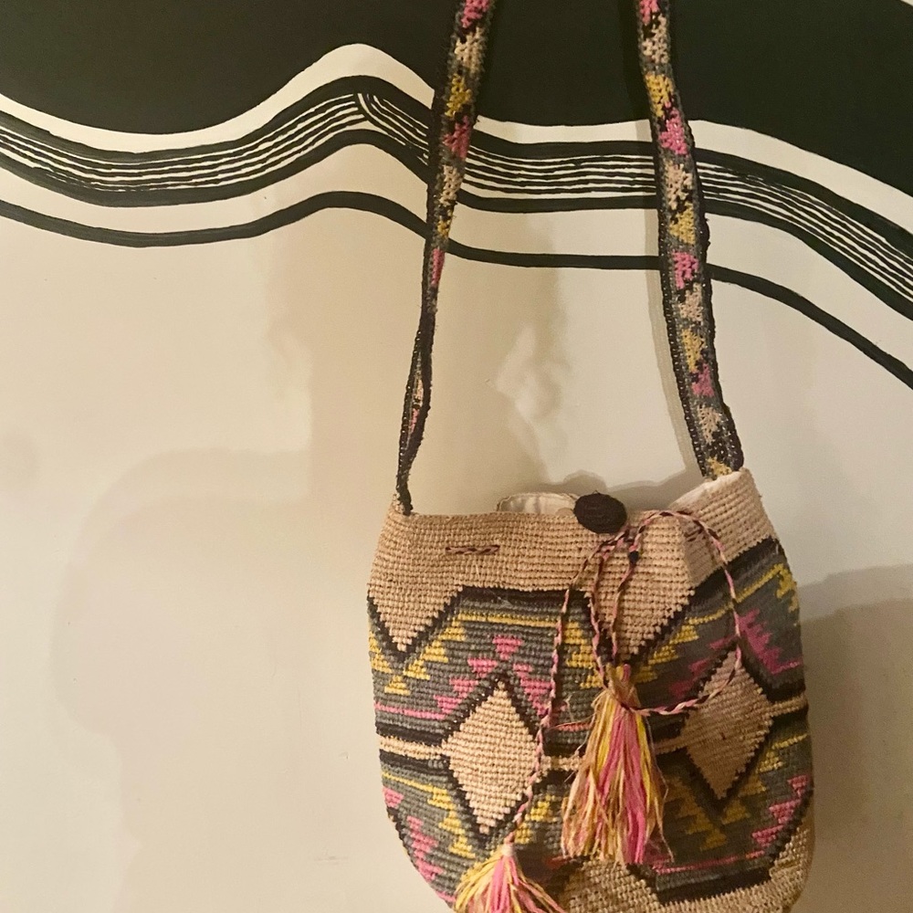 Free People Straw Bag